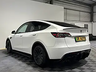 Used 2023 Tesla Model Y SUV White - Interior and Exterior details 6