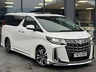 Used 2023 Toyota Alphard S C Package White - Interior and Exterior details 2