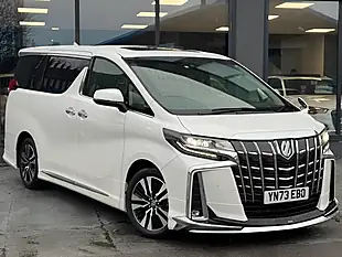 Used 2023 Toyota Alphard S C Package White - Interior and Exterior details 2