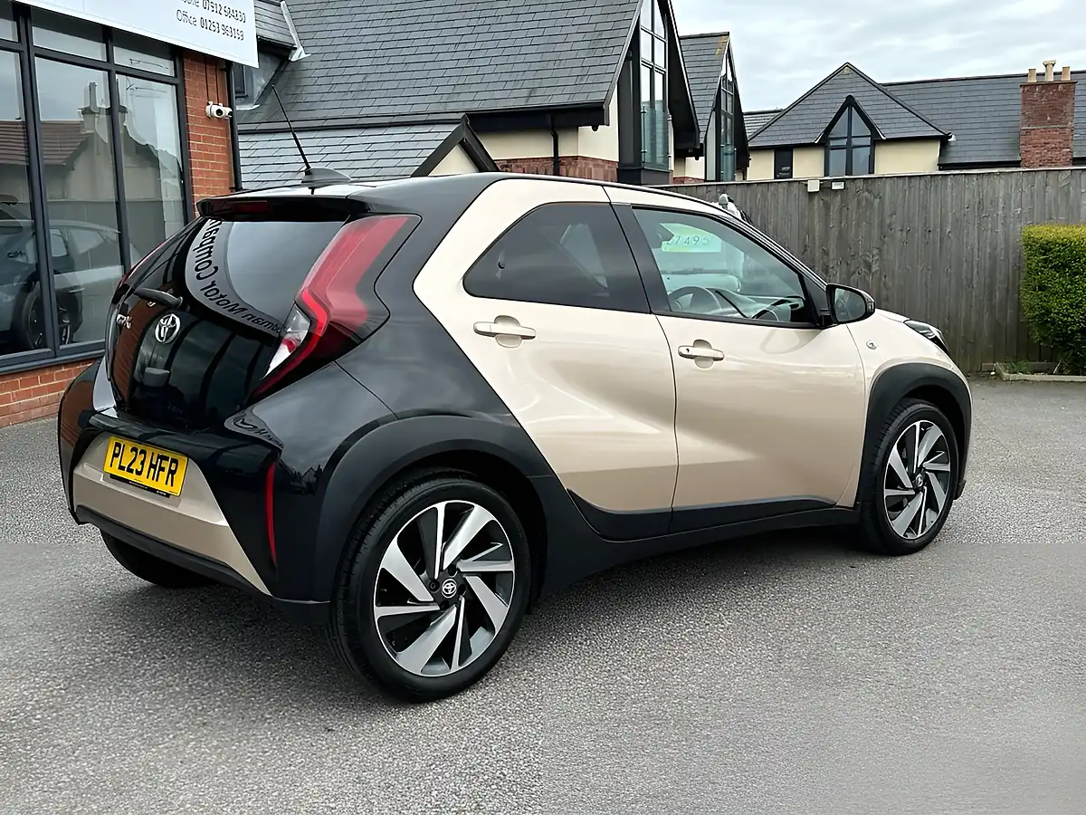 Used 2023 Toyota Aygo X Edge Beige - Interior and Exterior details 6