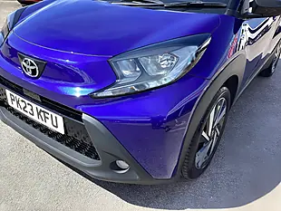 Used 2023 Toyota Aygo X Edge Blue - Interior and Exterior details 12