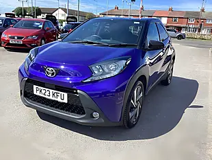 Used 2023 Toyota Aygo X Edge Blue - Interior and Exterior details 3
