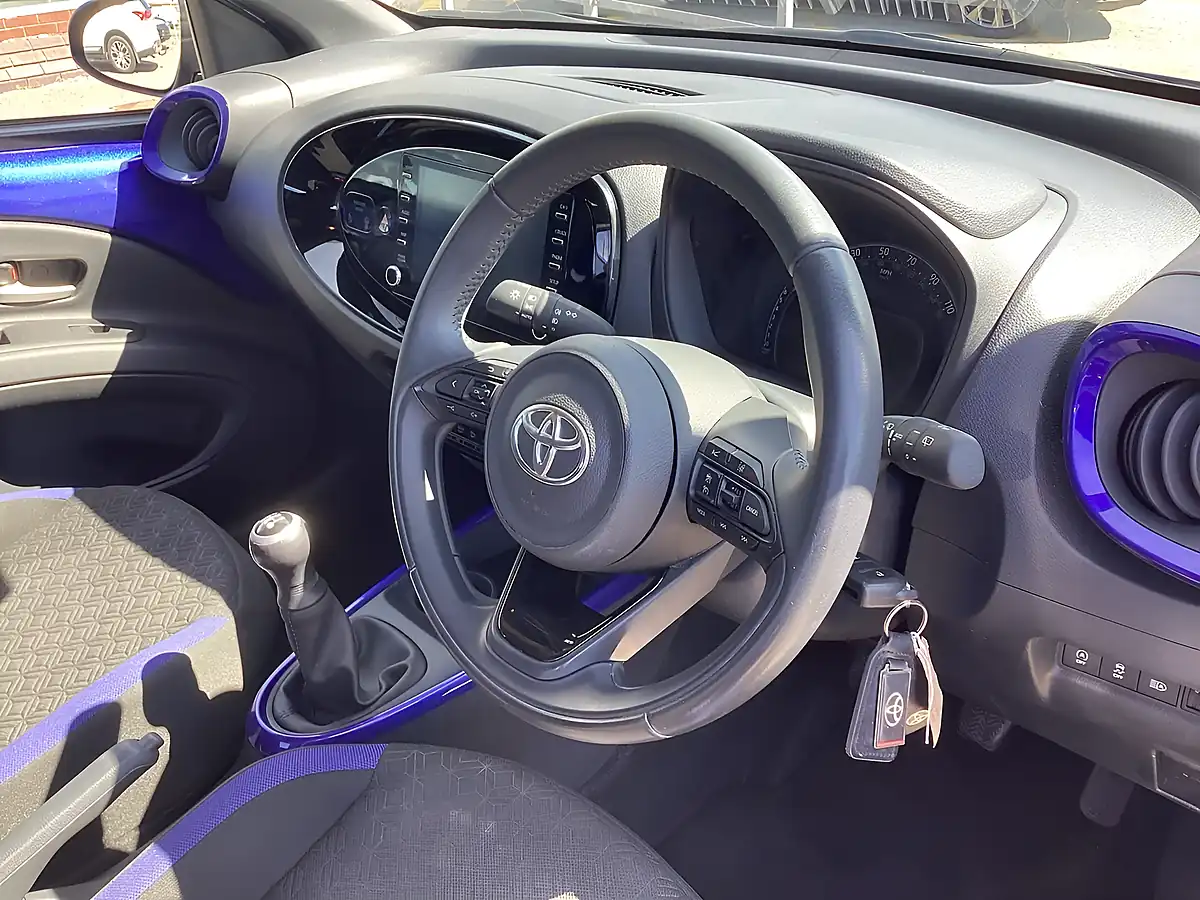 Used 2023 Toyota Aygo X Edge Blue - Interior and Exterior details 5