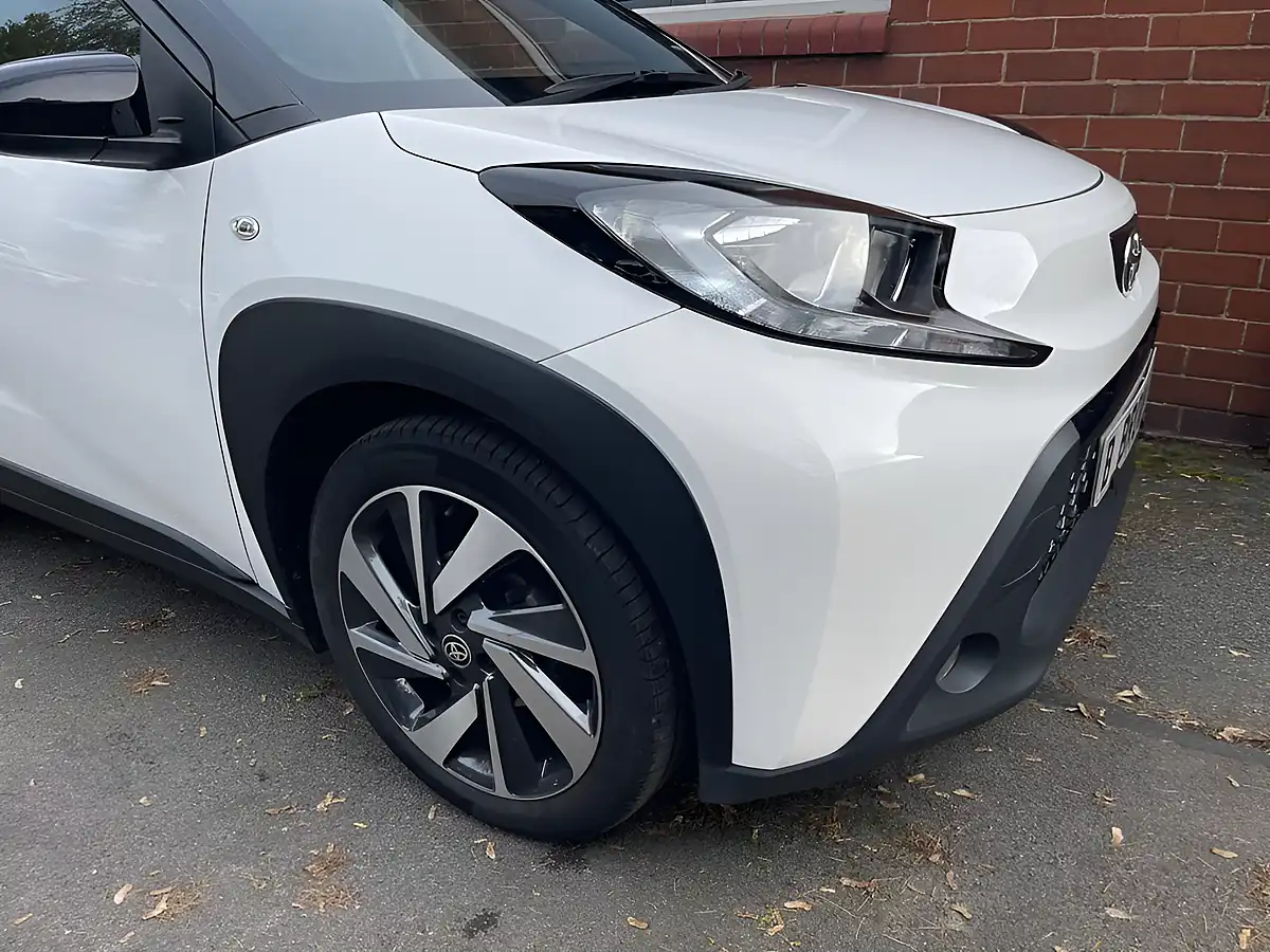 Used 2023 Toyota Aygo X Edge White - Interior and Exterior details 5