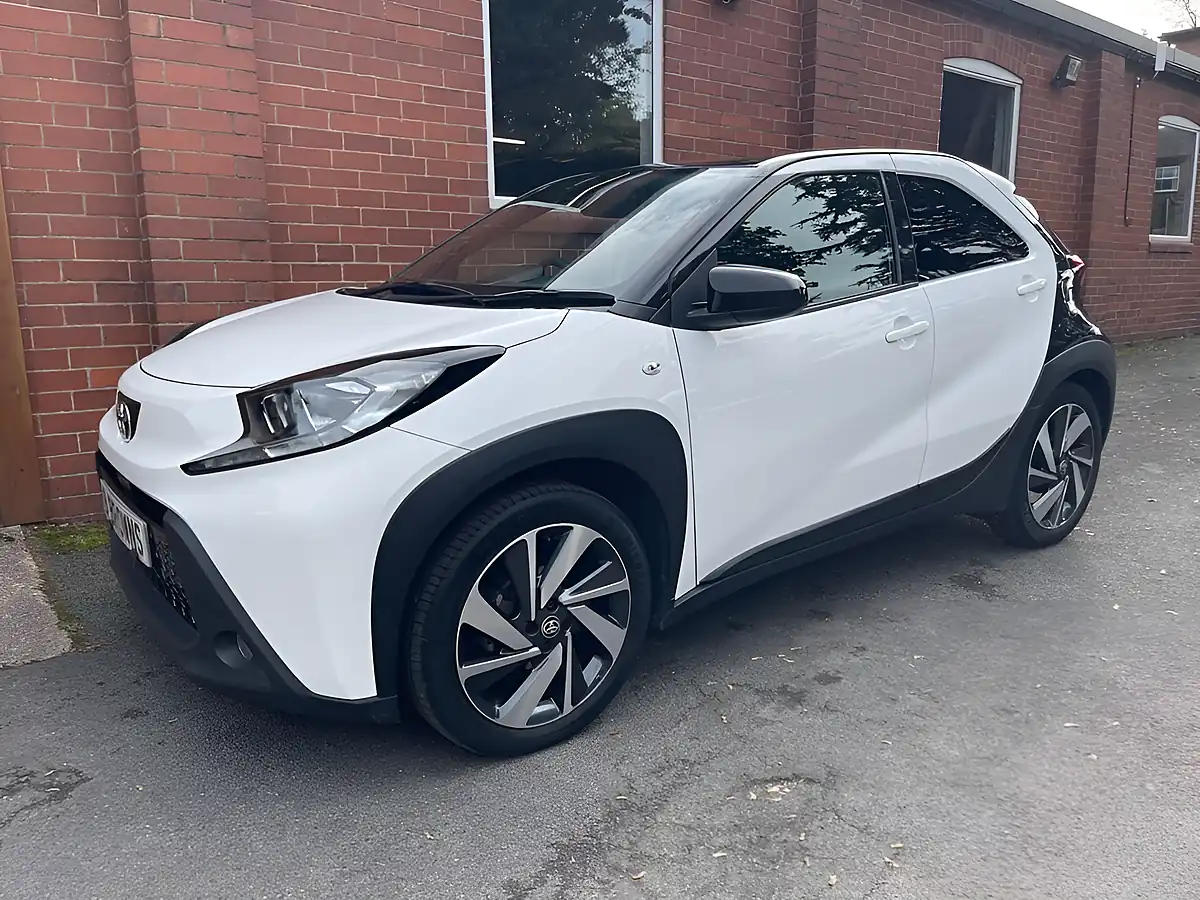 Used 2023 Toyota Aygo X Edge White - Interior and Exterior details 8