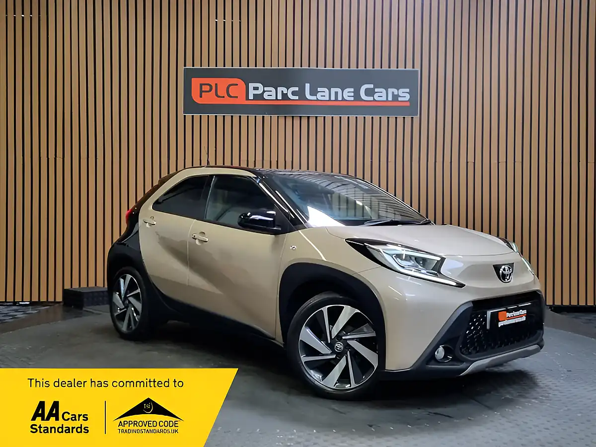 Used 2023 Toyota Aygo X Exclusive Ginger Beige Metallic - Front View