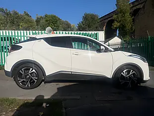 Used 2023 Toyota C-Hr Design White - Interior and Exterior details 6