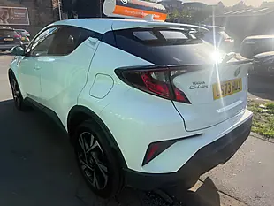 Used 2023 Toyota C-Hr Design White - Interior and Exterior details 8