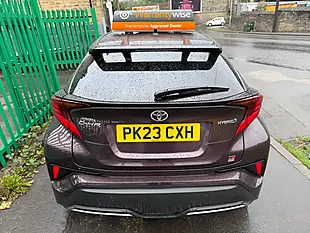 Used 2023 Toyota C-Hr Gr Sport Purple - Interior and Exterior details 10