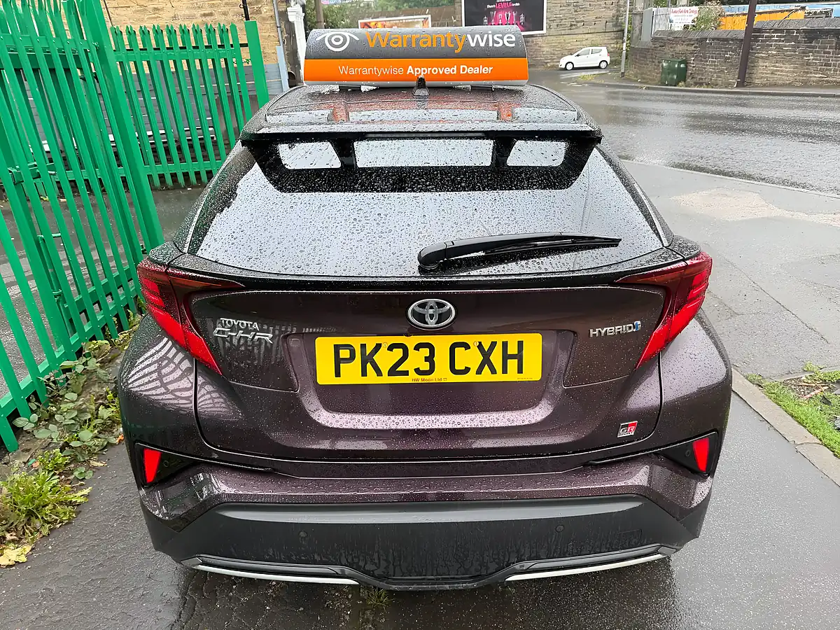 Used 2023 Toyota C-Hr Gr Sport Purple - Interior and Exterior details 10