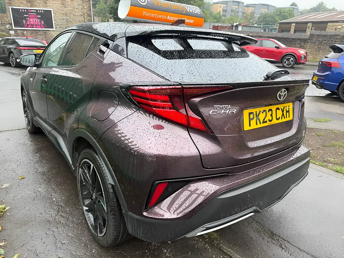 Used 2023 Toyota C-Hr Gr Sport Purple - Interior and Exterior details 12