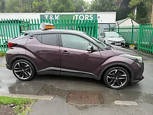 Used 2023 Toyota C-Hr Gr Sport Purple - Interior and Exterior details 2