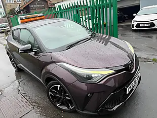 Used 2023 Toyota C-Hr Gr Sport Purple - Interior and Exterior details 4