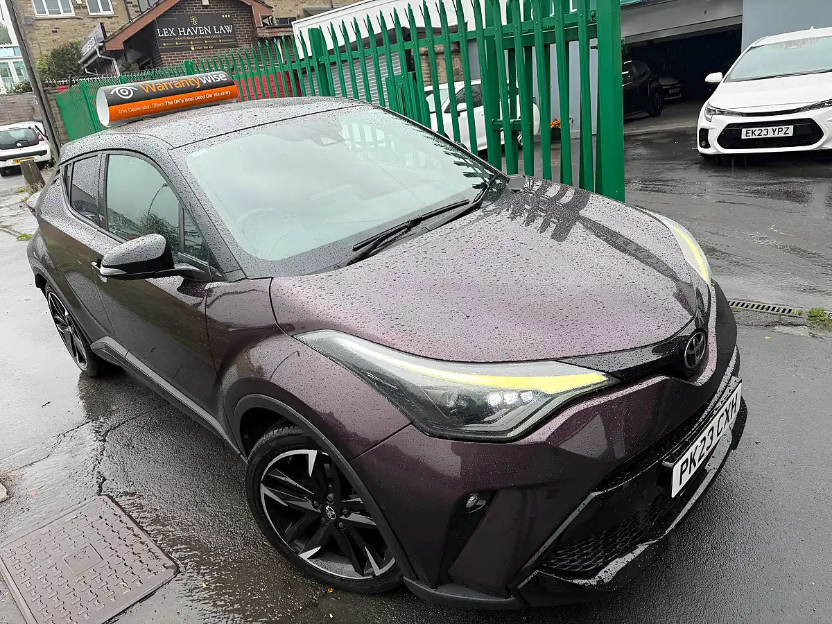 Used 2023 Toyota C-Hr Gr Sport Purple - Interior and Exterior details 4