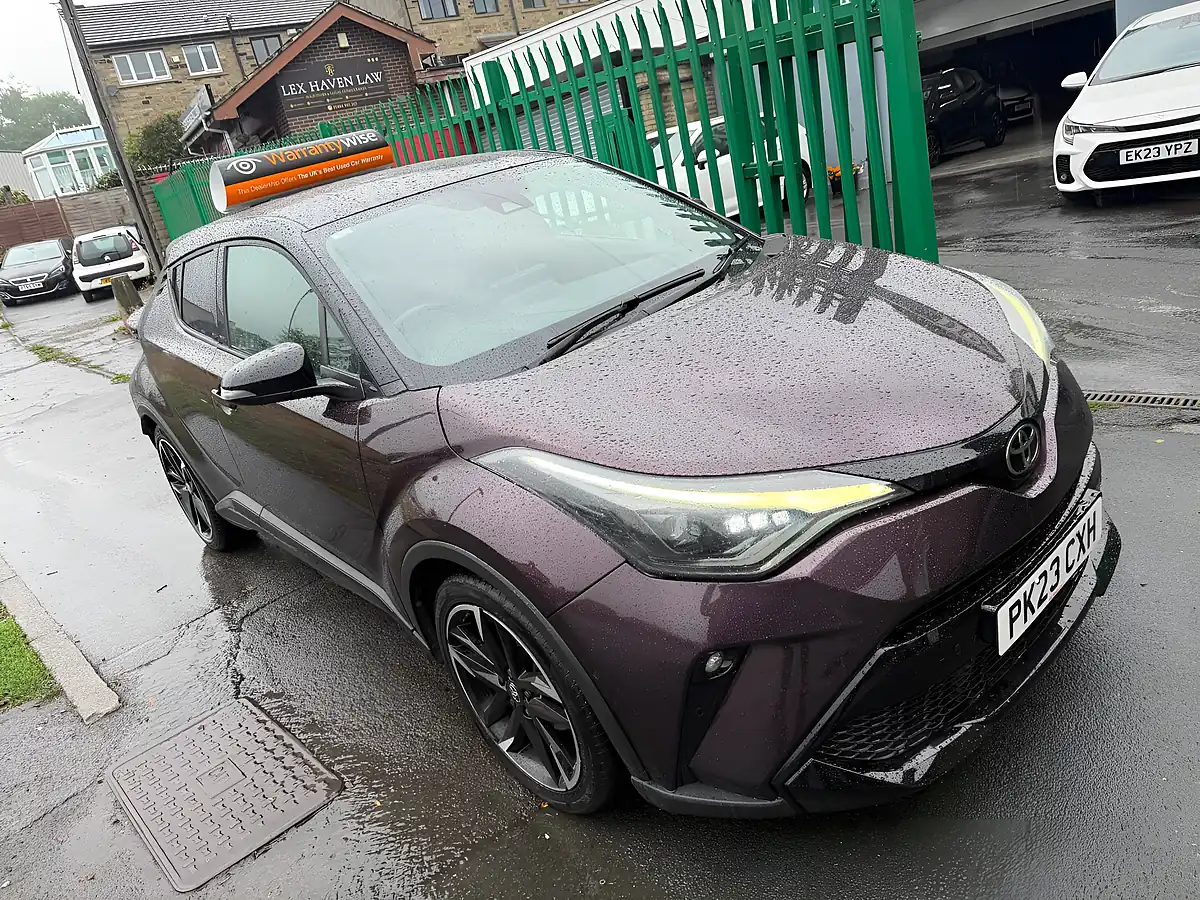 Used 2023 Toyota C-Hr Gr Sport Purple - Interior and Exterior details 6