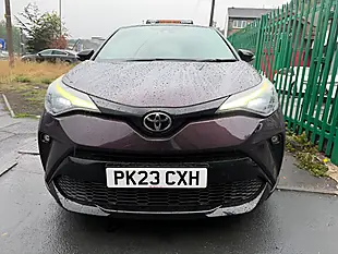 Used 2023 Toyota C-Hr Gr Sport Purple - Interior and Exterior details 8