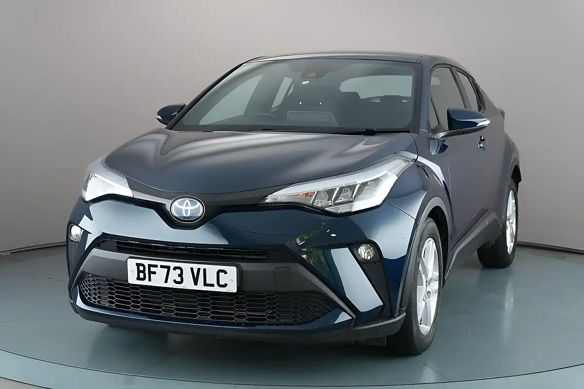 Used 2023 Toyota C-Hr Icon Blue - Interior and Exterior details 3