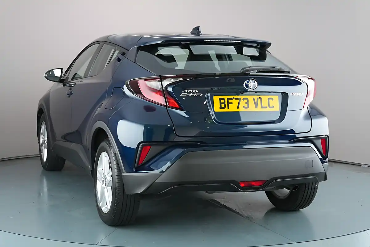 Used 2023 Toyota C-Hr Icon Blue - Interior and Exterior details 4