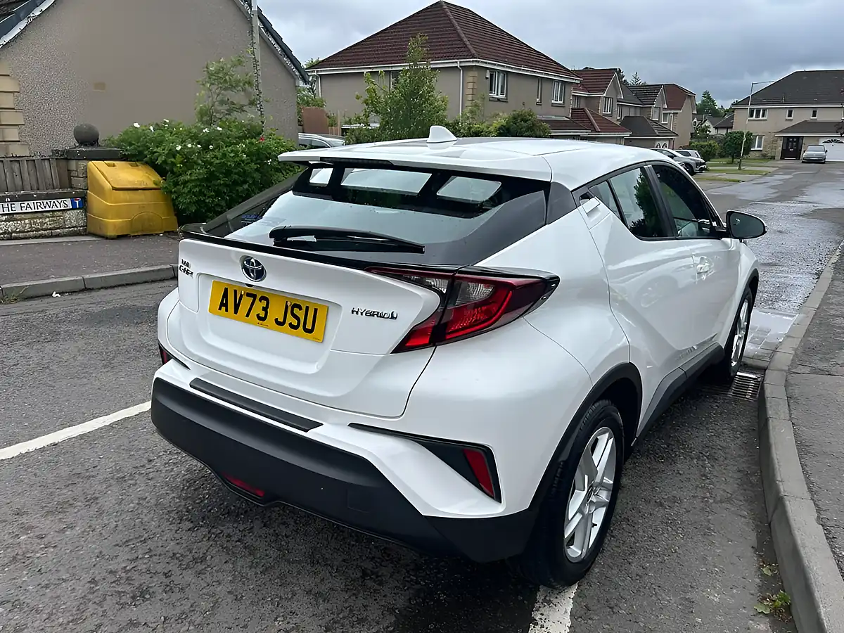Used 2023 Toyota C-Hr Icon White - Interior and Exterior details 18