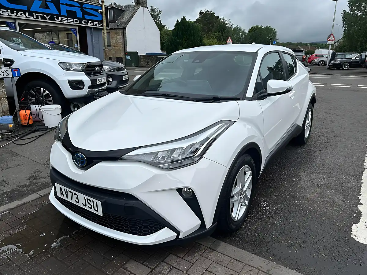 Used 2023 Toyota C-Hr Icon White - Interior and Exterior details 2