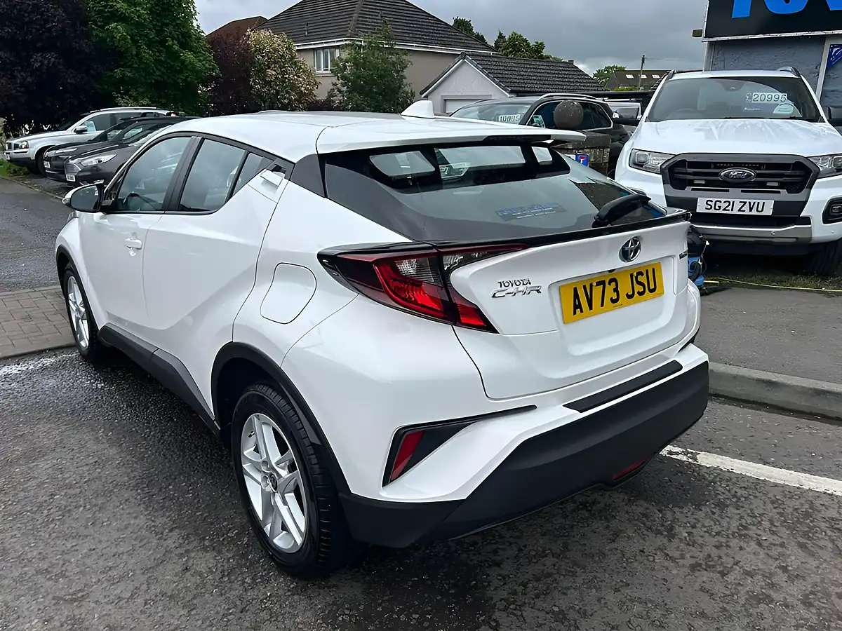 Used 2023 Toyota C-Hr Icon White - Interior and Exterior details 3