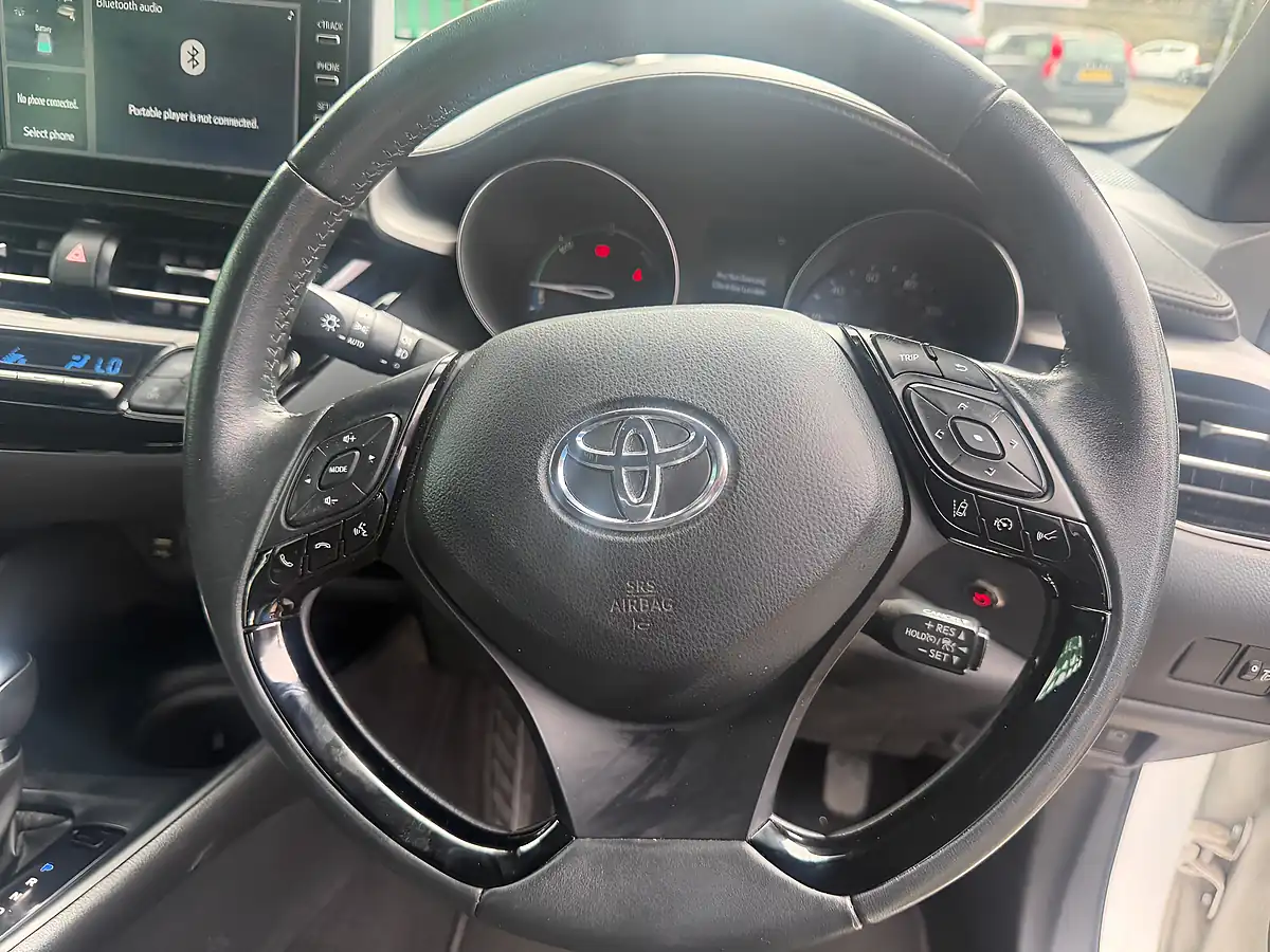 Used 2023 Toyota C-Hr Icon White - Interior and Exterior details 13