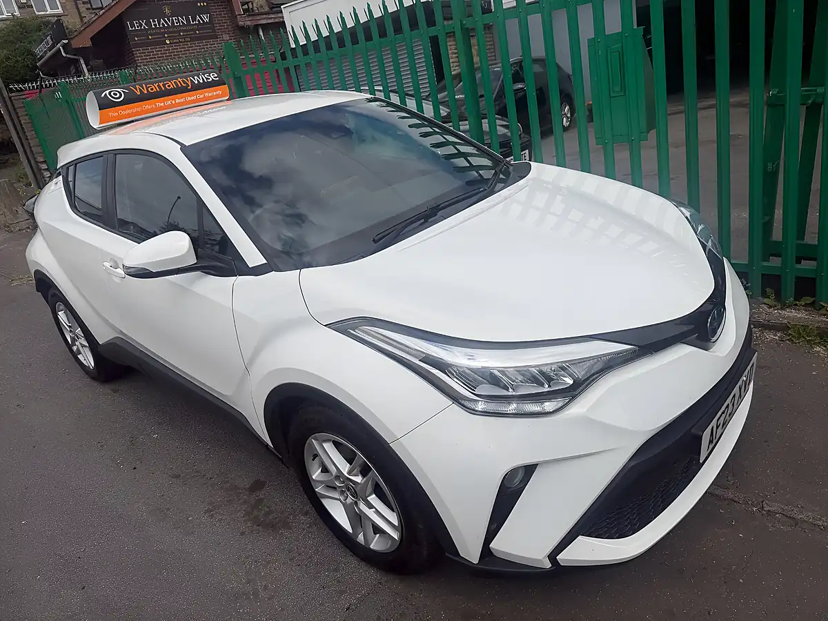 Used 2023 Toyota C-Hr Icon White - Interior and Exterior details 7