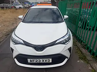 Used 2023 Toyota C-Hr Icon White - Interior and Exterior details 8