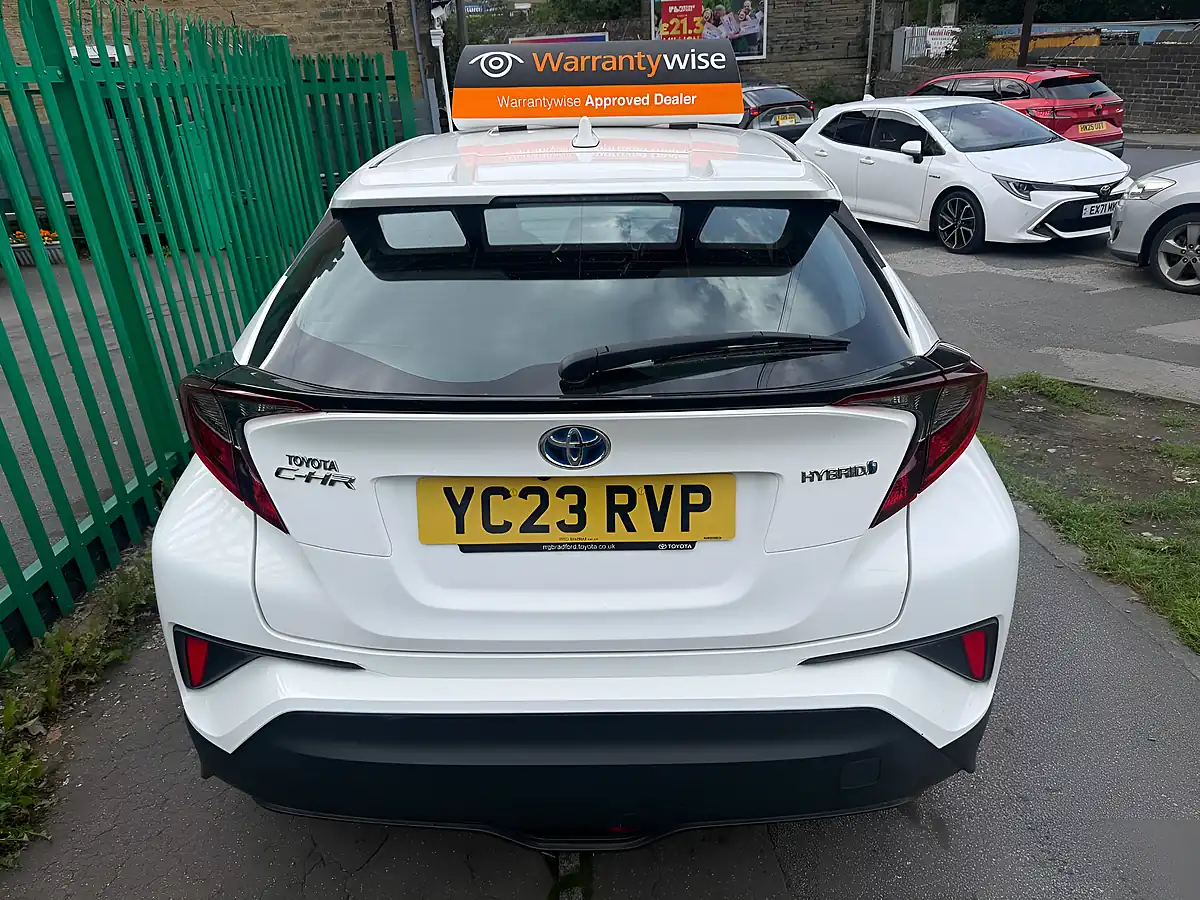 Used 2023 Toyota C-Hr Icon White - Interior and Exterior details 11