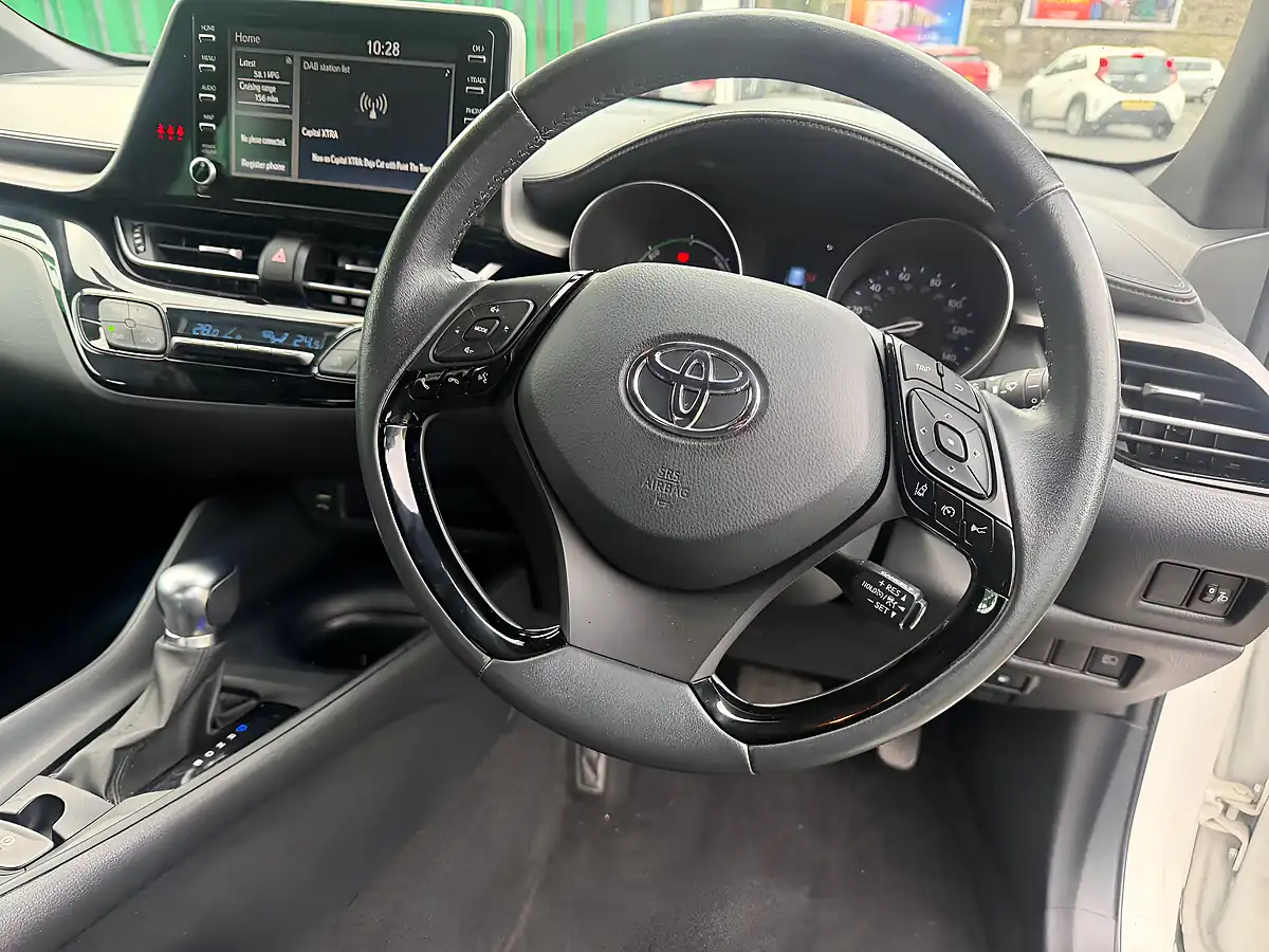 Used 2023 Toyota C-Hr Icon White - Interior and Exterior details 13