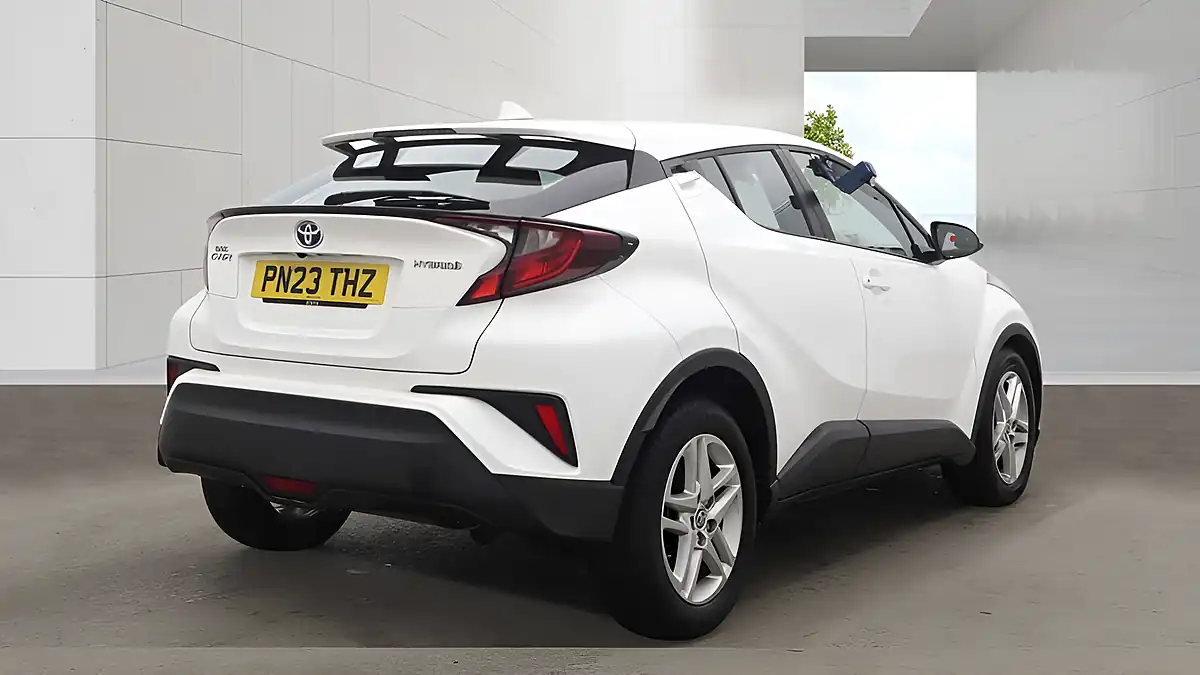 Used 2023 Toyota C-Hr Icon White - Interior and Exterior details 4