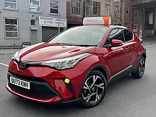 Used 2023 Toyota Chr Design Red - Interior and Exterior details 11