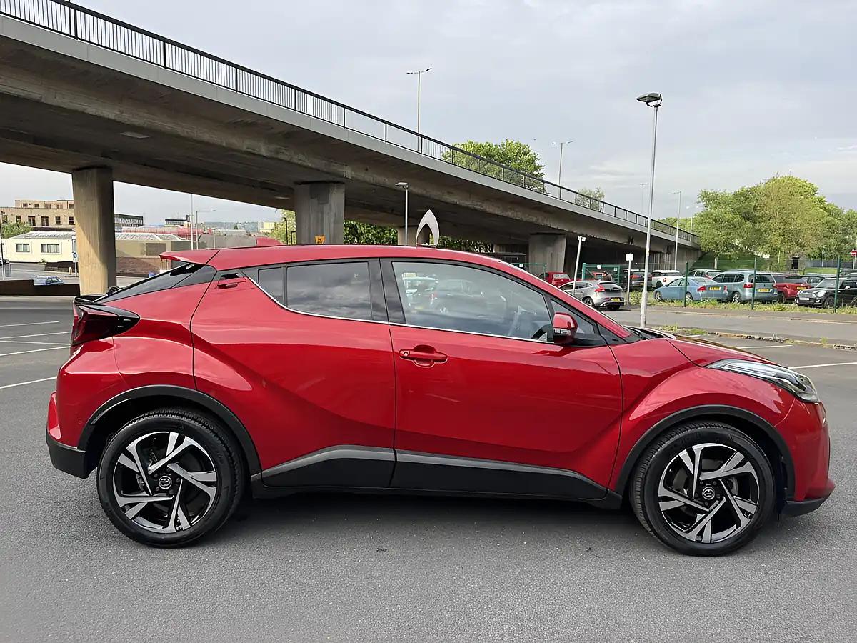 Used 2023 Toyota Chr Design Red - Interior and Exterior details 13
