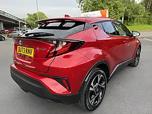 Used 2023 Toyota Chr Design Red - Interior and Exterior details 14