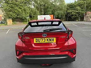 Used 2023 Toyota Chr Design Red - Interior and Exterior details 15