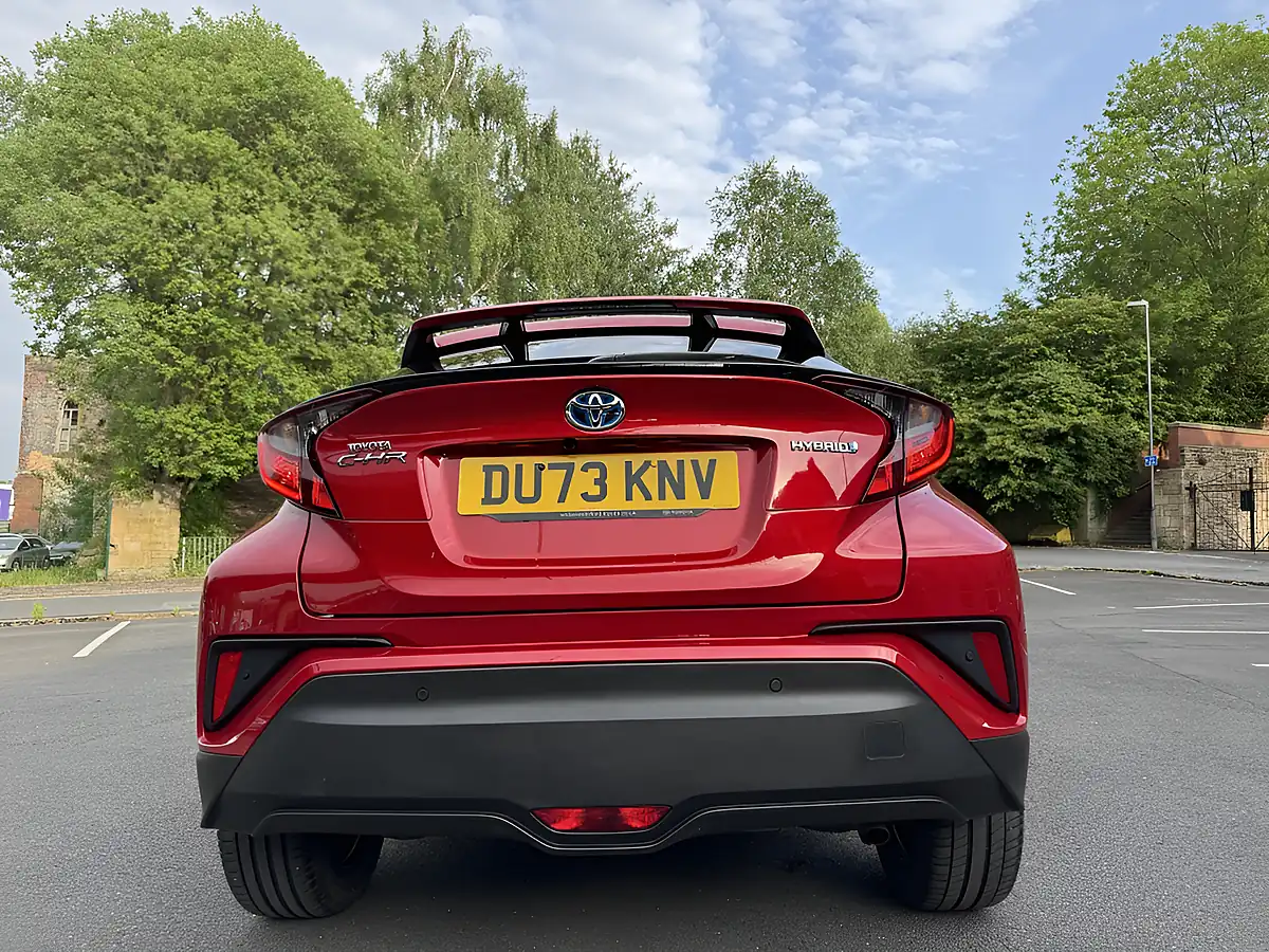 Used 2023 Toyota Chr Design Red - Interior and Exterior details 16