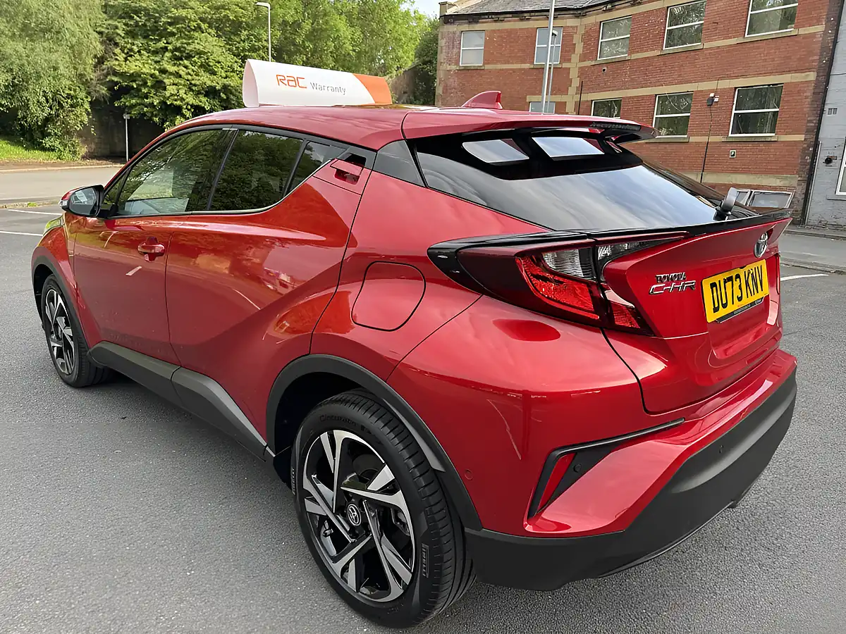 Used 2023 Toyota Chr Design Red - Interior and Exterior details 17