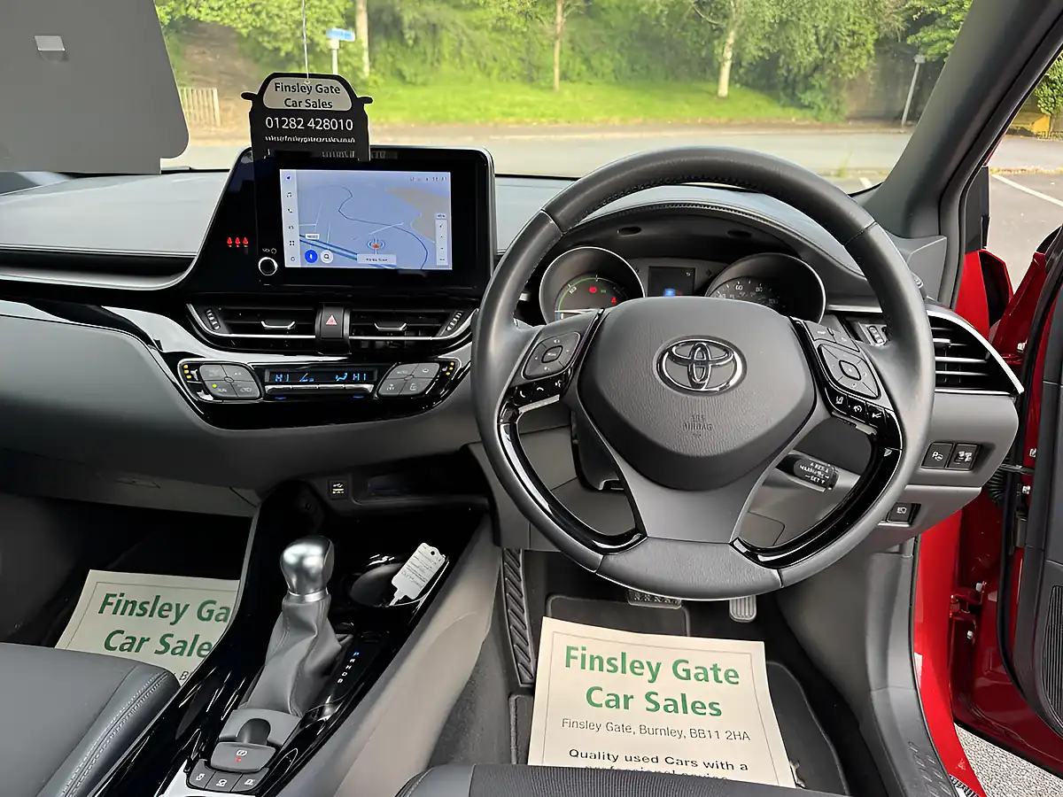 Used 2023 Toyota Chr Design Red - Interior and Exterior details 2