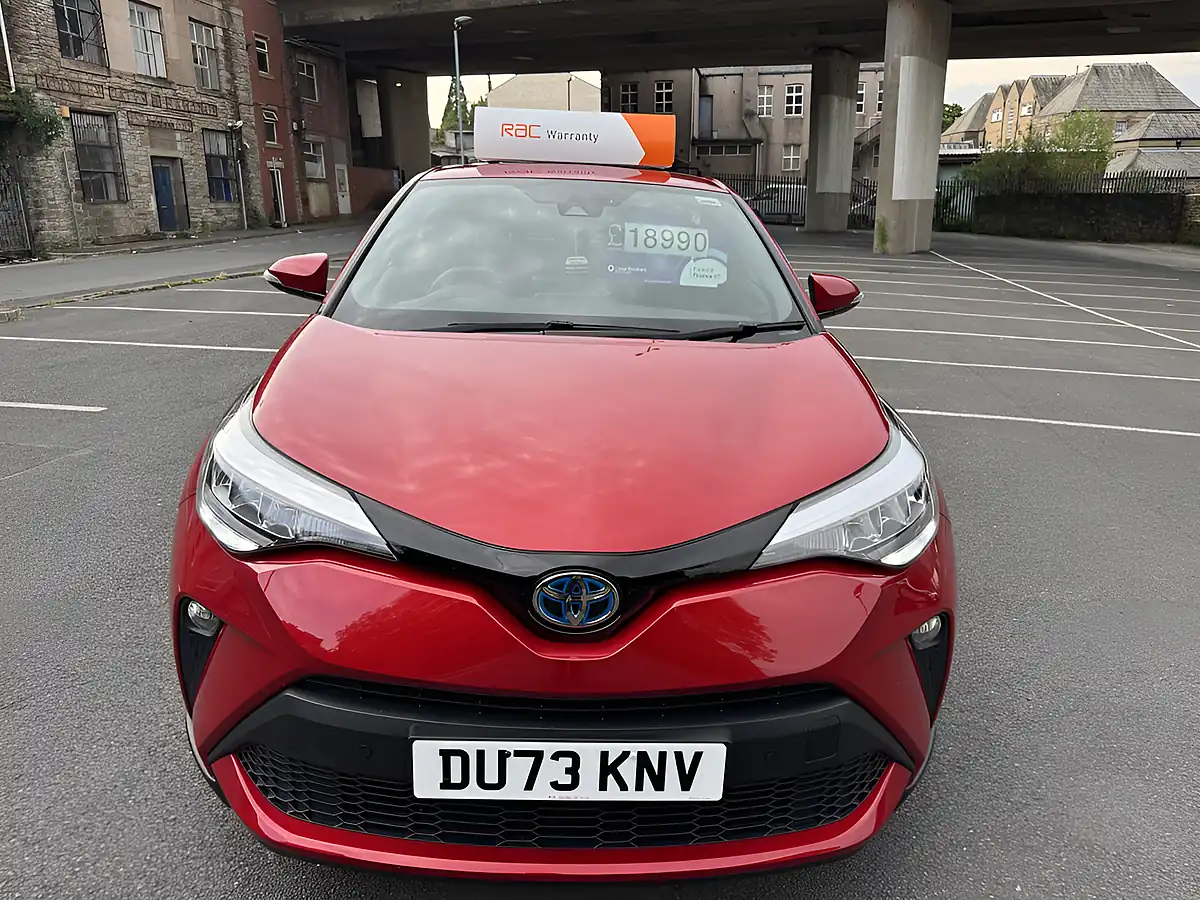 Used 2023 Toyota Chr Design Red - Interior and Exterior details 4