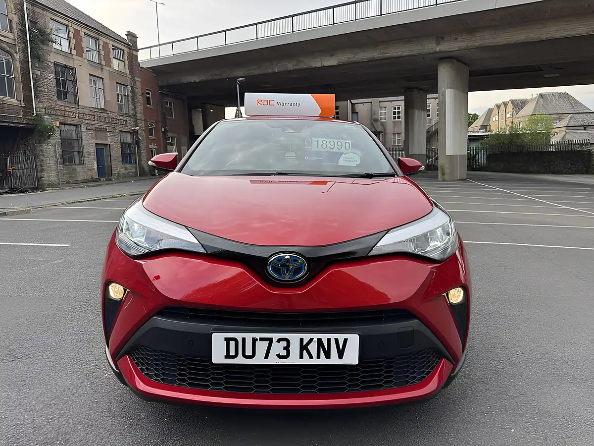 Used 2023 Toyota Chr Design Red - Interior and Exterior details 5
