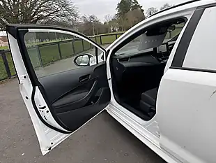 Used 2023 Toyota Corolla Car Derived Van White - Interior and Exterior details 13