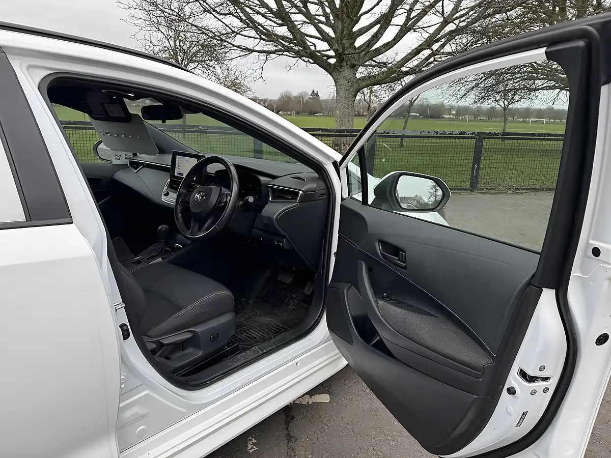 Used 2023 Toyota Corolla Car Derived Van White - Interior and Exterior details 14