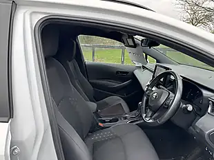 Used 2023 Toyota Corolla Car Derived Van White - Interior and Exterior details 15