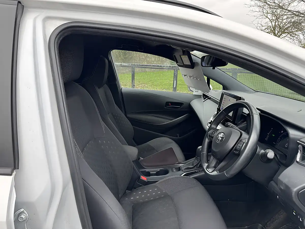 Used 2023 Toyota Corolla Car Derived Van White - Interior and Exterior details 15