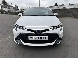 Used 2023 Toyota Corolla Car Derived Van White - Interior and Exterior details 2