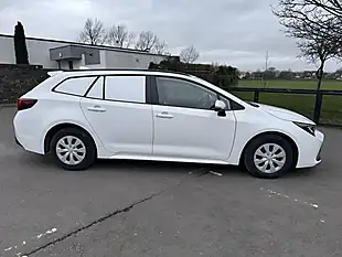 Used 2023 Toyota Corolla Car Derived Van White - Interior and Exterior details 8
