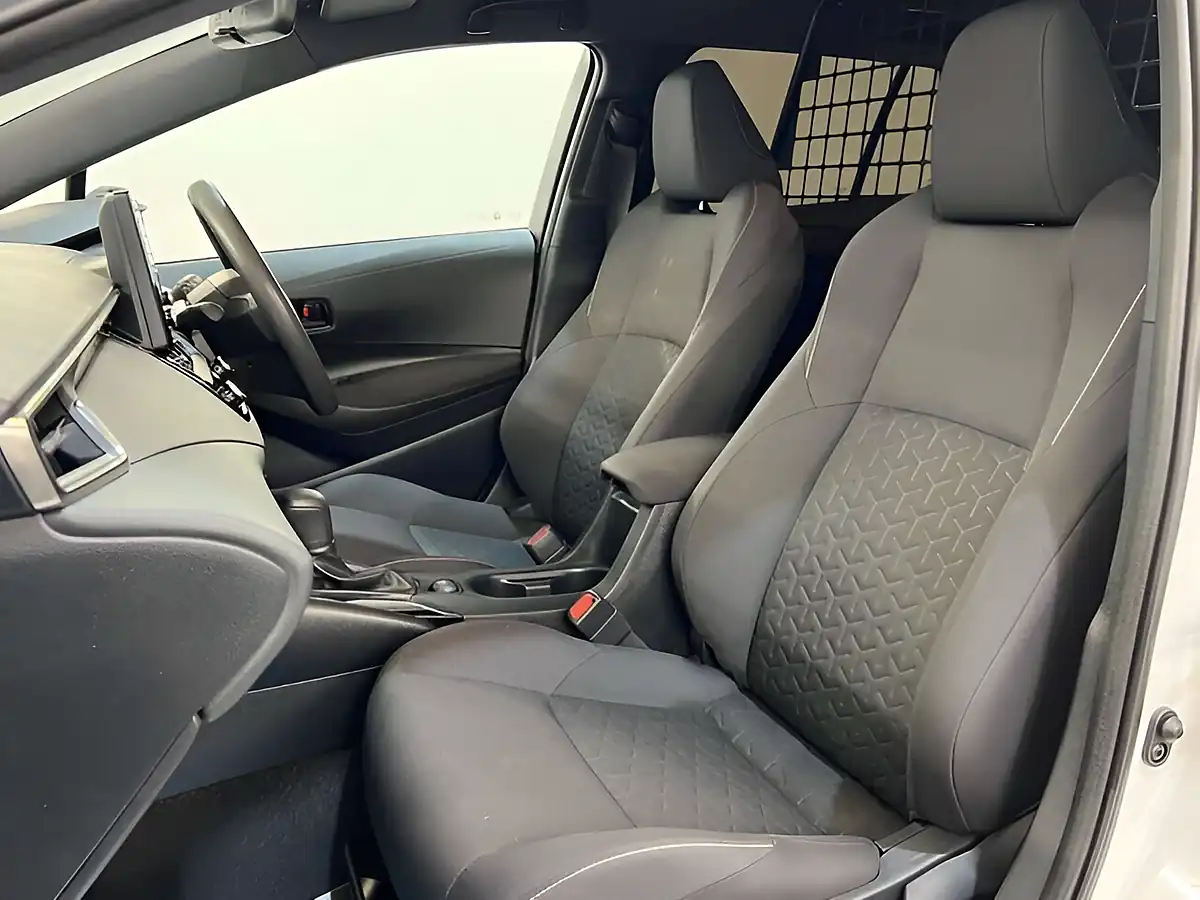 Used 2023 Toyota Corolla Car Derived Van White - Interior and Exterior details 15