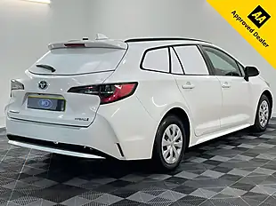 Used 2023 Toyota Corolla Car Derived Van White - Interior and Exterior details 3