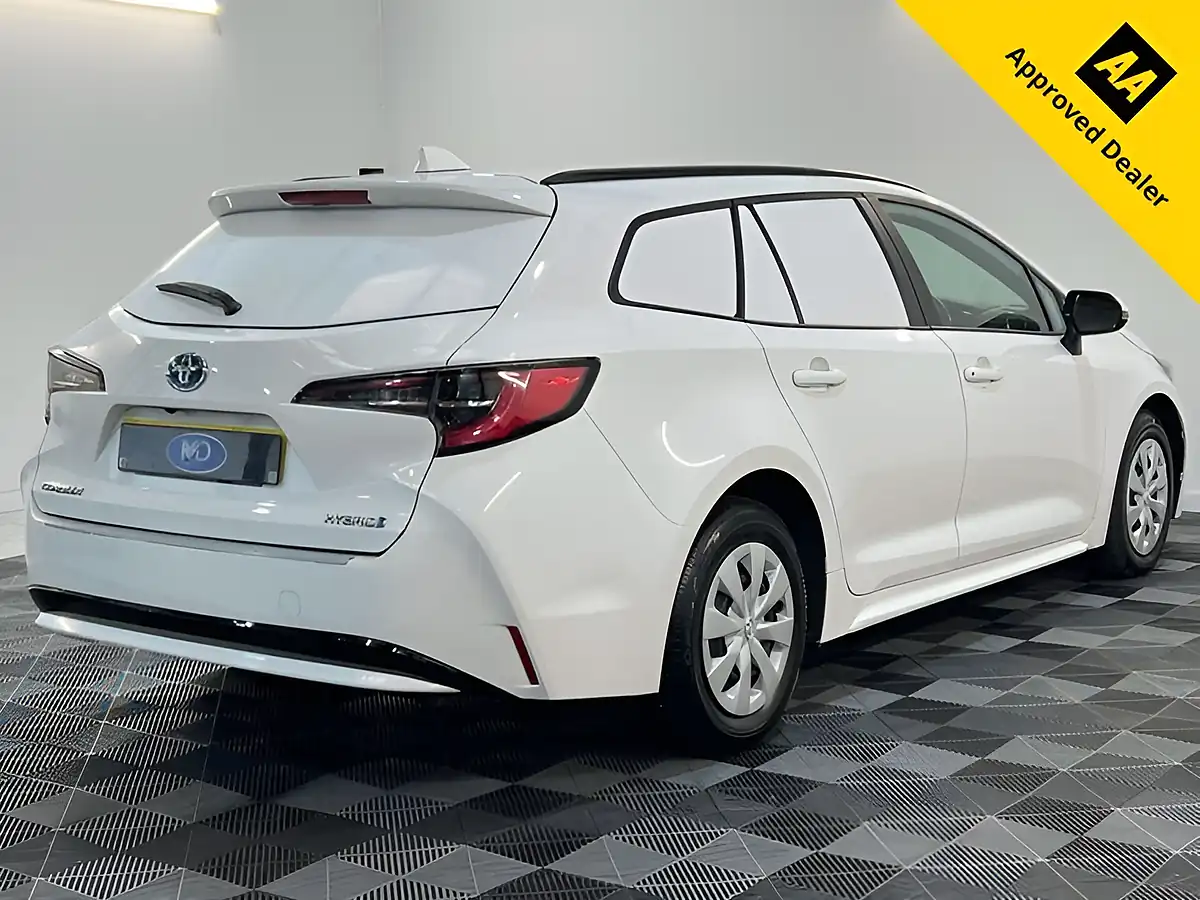 Used 2023 Toyota Corolla Car Derived Van White - Interior and Exterior details 3