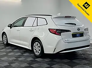 Used 2023 Toyota Corolla Car Derived Van White - Interior and Exterior details 5